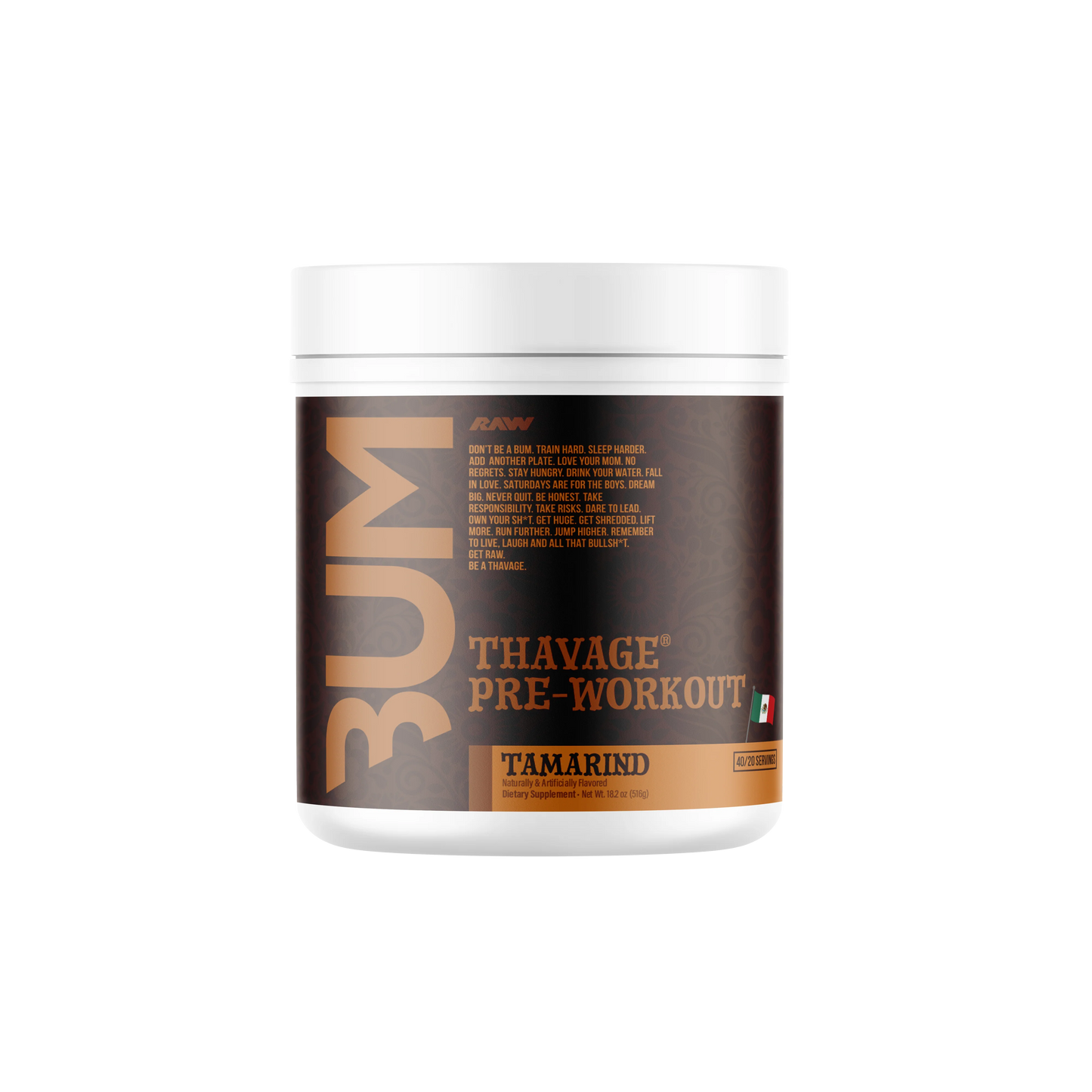 Bum Thavage Pre-workout